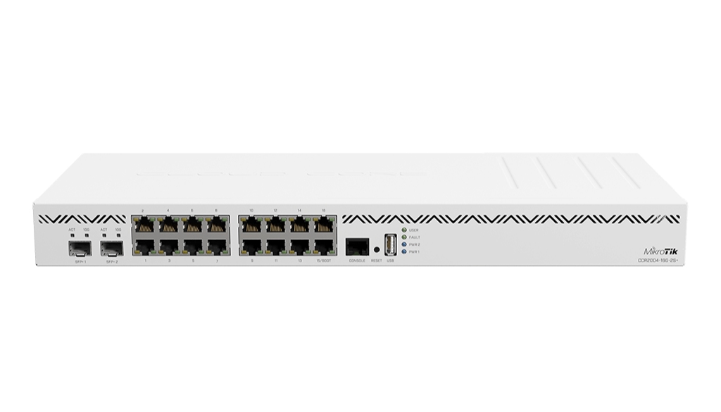 CCR2004-16G-2S+-MikroTik CCR2004-16G-2S+ 16 Port 2 SFP+ Firewall Router CCR2004-16G-2S+-MikroTik CCR2004-16G-2S+ 16 Port 2 SFP+ Firewall Router