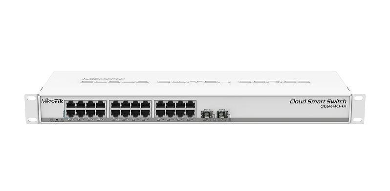 CSS326-24G-2S+RM-Mikrotik CSS326-24G-2S+RM 24 port Gigabit 2 SFP+ Management Switch CSS326-24G-2S+RM-Mikrotik CSS326-24G-2S+RM 24 port Gigabit 2 SFP+ Management Switch