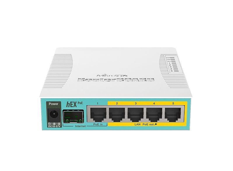 Mikrotik RB960PGS MikroTIK hEX 4 PoE RB960PGS 5X gigabit 1 sfp Router  ürün görseli 2 - wifidepo