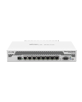 CCR1009-8G-1S-PC-MikroTik CCR1009-8G-1S-PC 8Port Gigabit Ethernet 1 Port 1.25G SFP Firewall Router