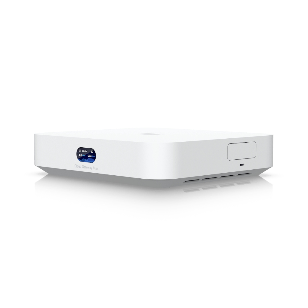 UCG-Max-UBNT UniFi Cloud Gateway Max (UCG-Max) – 2.5G Çoklu-WAN Cloud Gateway | 2.3 Gbps IDS/IPS, 30+ UniFi Cihaz, NVMe NVR UCG-Max-UBNT UniFi Cloud Gateway Max (UCG-Max) – 2.5G Çoklu-WAN Cloud Gateway | 2.3 Gbps IDS/IPS, 30+ UniFi Cihaz, NVMe NVR