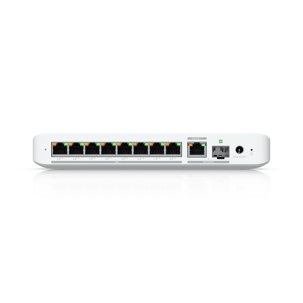USW-Flex-2.5G-8-PoE-UBNT UniFi Flex 2.5G PoE Switch | USW-Flex-2.5G-8-PoE | 8 Port 2.5GbE PoE++, 10G Combo Uplink Switch USW-Flex-2.5G-8-PoE-UBNT UniFi Flex 2.5G PoE Switch | USW-Flex-2.5G-8-PoE | 8 Port 2.5GbE PoE++, 10G Combo Uplink Switch